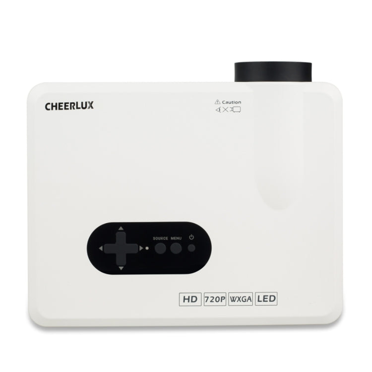 CL720 3000LM 1280x800 Home Theater LED Projector with Remote Controller, Support HDMI, VGA, YPbPr, Video, Audio, TV, USB Interfaces