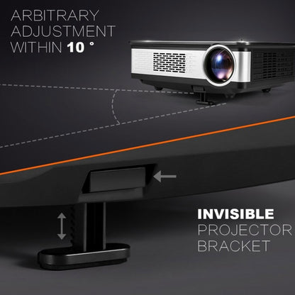 Wejoy L2 300ANSI Lumens 5.8 inch LCD Technology HD 1280*768 pixel Projector with Remote Control,  VGA, HDMI, L2