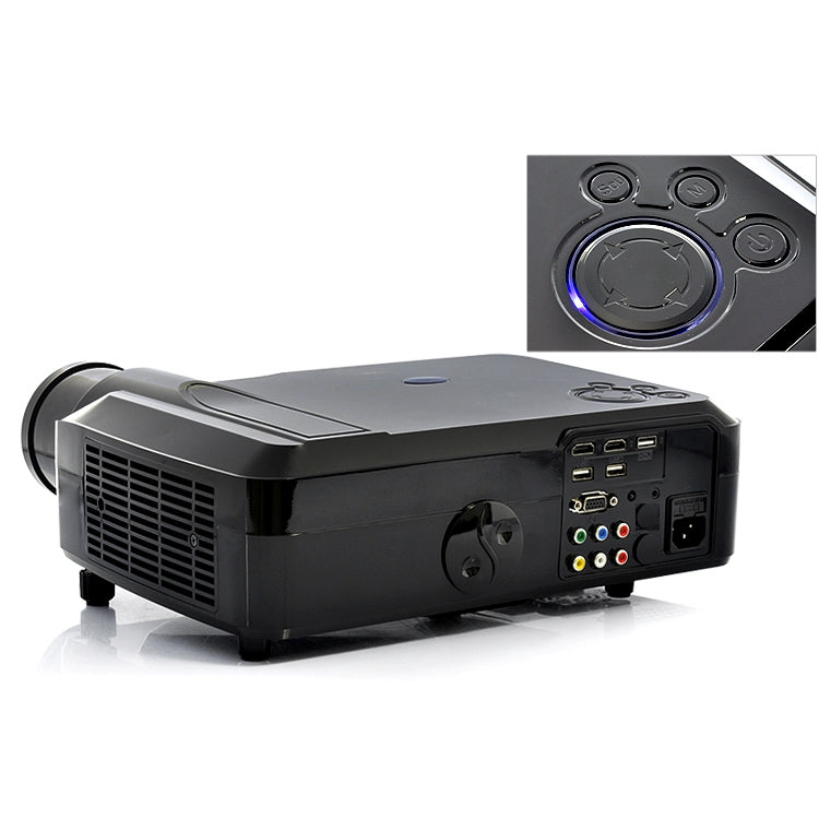 Wejoy L3 300ANSI Lumens 5.8 inch LCD Technology HD 1280*768 pixel Projector with Remote Control,  VGA, HDMI, L3