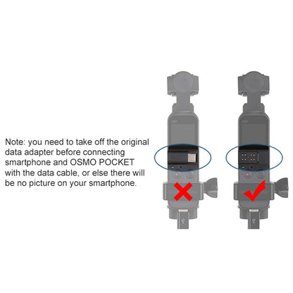 Sunnylife OP-X9208 Type-C to Type-C Cable for DJI OSMO Pocket, Length:1m, Type-C