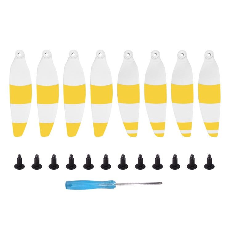 8PCS/Set Sunnylife 4726F-CS Low Noise Quick-release Wing Propellers Drone Accessories for DJI Mavic Mini, 4726F-CS (Red), 4726F-CS (Yellow), 4726F-CS (Blue)