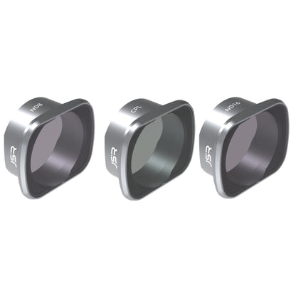 JSR KS 3 in 1 ND8+ND16+CPL Lens Filter for DJI FPV, Aluminum Alloy Frame, 3 in 1