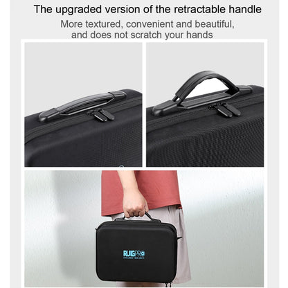 RUIGPRO For DJI Mavic Air 2 Portable EVA Shoulder Storage Bag Protective Case Box