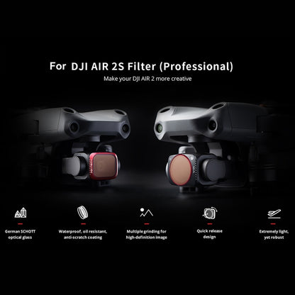 PGYTECH  P-16B-060 UV Lens Filter for DJI Air 2S, UV Filter
