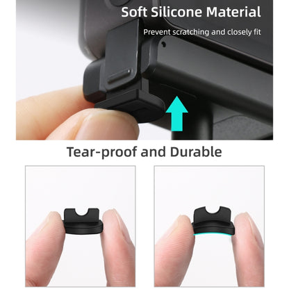 Sunnylife DC339 4 PCS Silicone Anti-release Plug for DJI Action 2