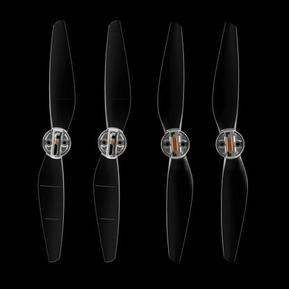 For DJI Mini 4 Pro / Mavic Mini 3 Pro STARTRC 2 Pairs Color LED Flash Lamp Low Noise Propellers, For DJI Mavic Mini 3 Pro