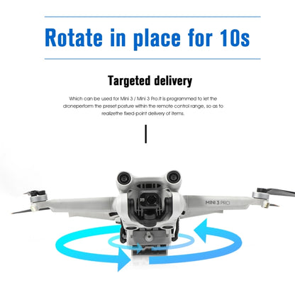 For DJI Mini 3 / Mini 3 Pro STARTRC Air-Dropping System Thrower Parabolic Bracket, For DJI Mini 3 / Mini 3 Pro