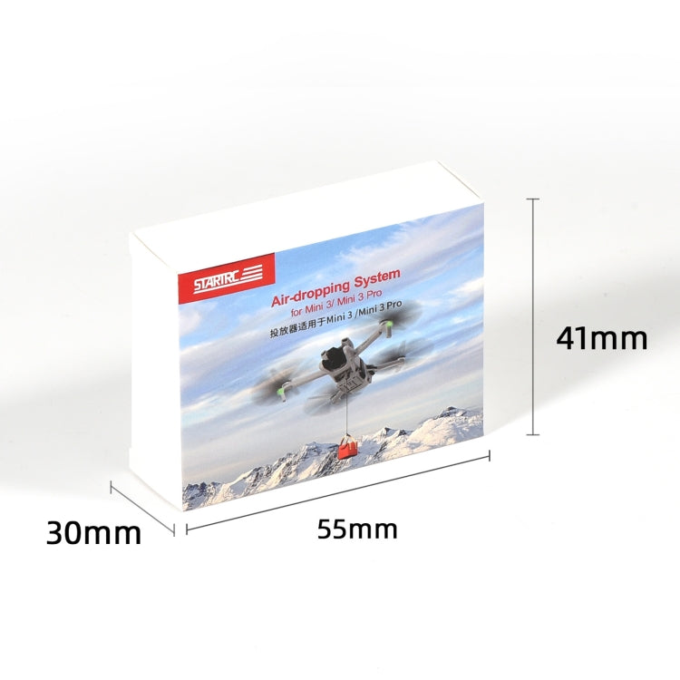 For DJI Mini 3 / Mini 3 Pro STARTRC Air-Dropping System Thrower Parabolic Bracket, For DJI Mini 3 / Mini 3 Pro