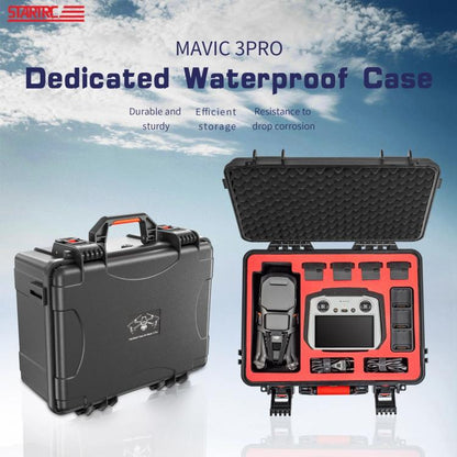 STARTRC ABS Waterproof Shockproof Suitcase for DJI Mavic 3 Pro / RC / RC Pro, For DJI Mavic 3 Pro / RC / RC Pro
