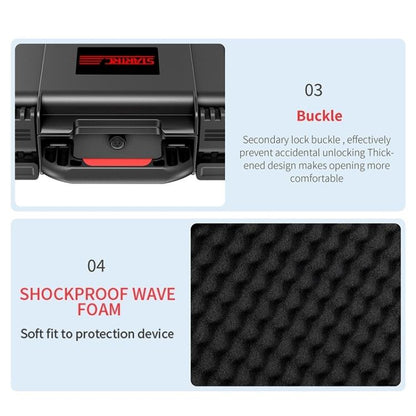For DJI Osmo Pocket 3 STARTRC Waterproof PP Full Kit Suitcase Storage Box, For DJI Osmo Pocket 3