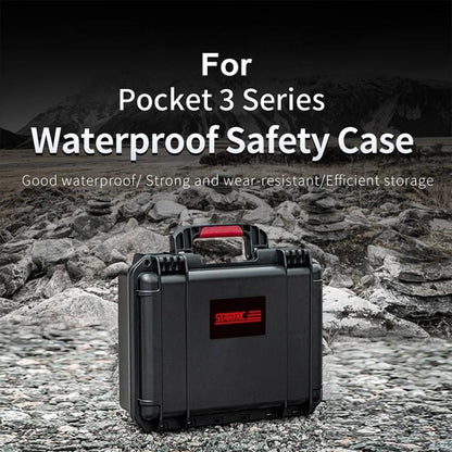 For DJI Osmo Pocket 3 STARTRC Waterproof PP Full Kit Suitcase Storage Box, For DJI Osmo Pocket 3