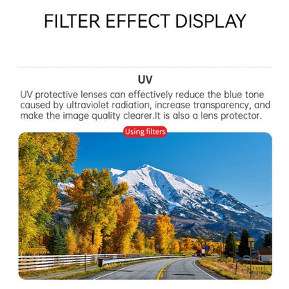For DJI Air 3S STARTRC 6 in 1 ND8 ND16 ND32 ND64 UV CPL Lens Filter, ND8 ND16 ND32 ND64 UV CPL