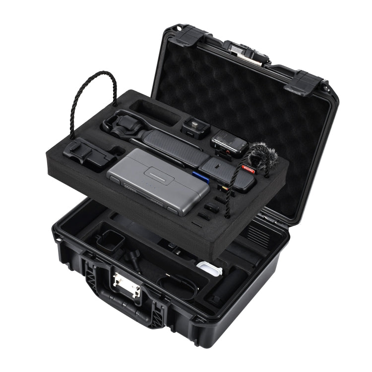 For DJI Osmo Pocket 3 STARTRC TSA Combination Lock Waterproof EVA ABS Dual-layer Suitcase Storage Box, For DJI Osmo Pocket 3
