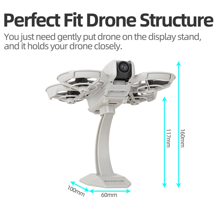 For DJI Neo Sunnylife Desktop Display Stand Drone Mount Exhibition Base Bracket, For DJI Neo