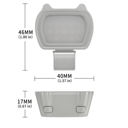 STARTRC Multi-functional Universal Cat-ears Magnetic Fill Light Beauty Selfie Light for DJI OM6/OM SE/OM 5/OM4 SE, Fill Light