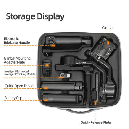 For DJI RS 5 Sunnylife Multifunctional Carrying Case Handbag Shoulder Bags Crossbody Storage Bag, For DJI RS 5