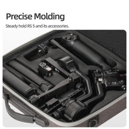 For DJI RS 5 Sunnylife Multifunctional Carrying Case Handbag Shoulder Bags Crossbody Storage Bag, For DJI RS 5
