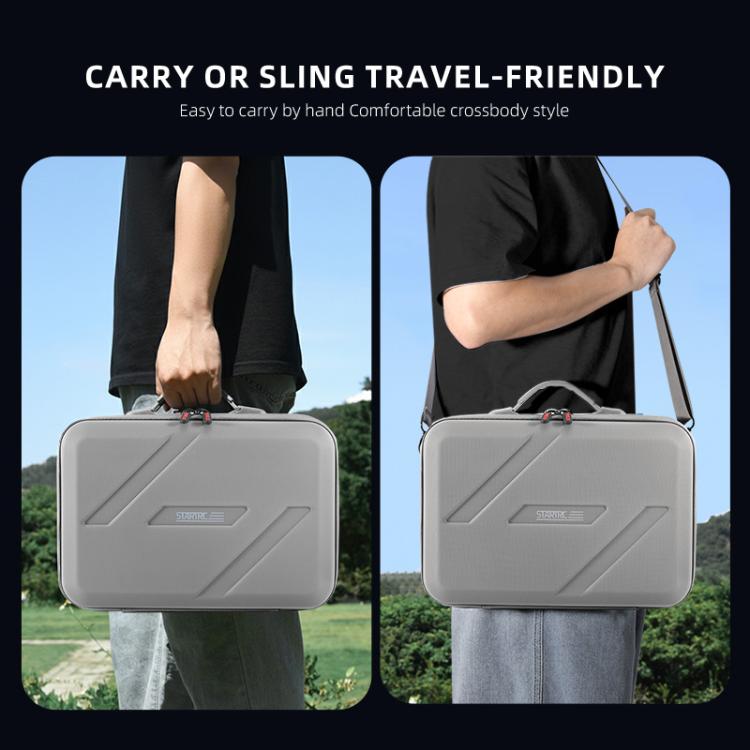 For DJI Mini 5 Pro STARTRC Shoulder PU Storage Bag Handbag, For DJI Mini 5 Pro