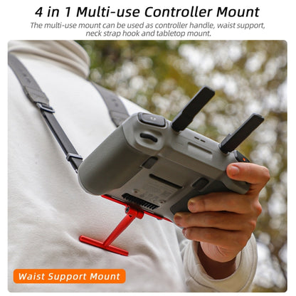 For DJI RC 2 / 1 Sunnylife ZJ764 Controller Handle Waist Support Tabletop Mount Neck Strap Hook Hanger Bracket