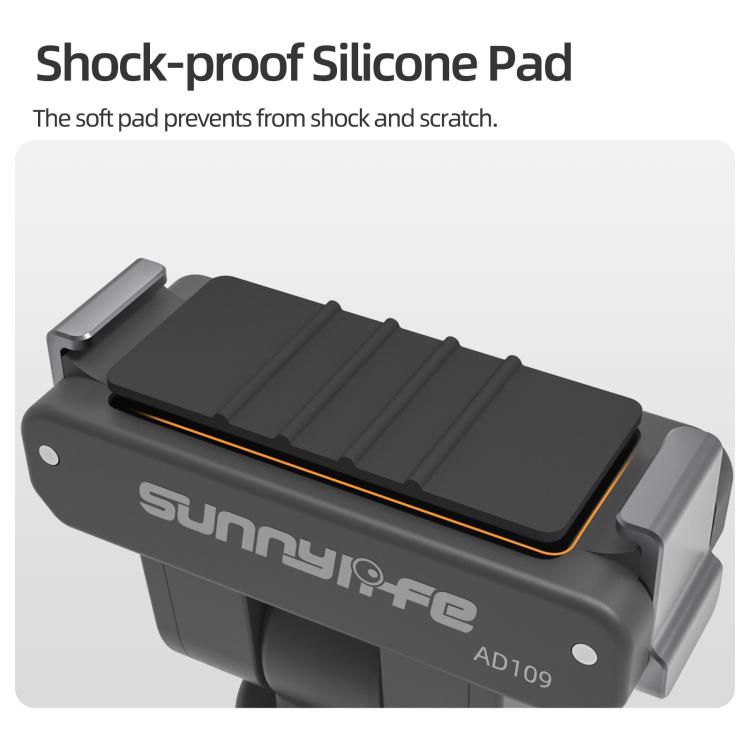 For DJI Osmo 360 Sunnylife Dual-Direction Magnetic Quick Release Adapter Mount, AD109 For DJI Osmo 360