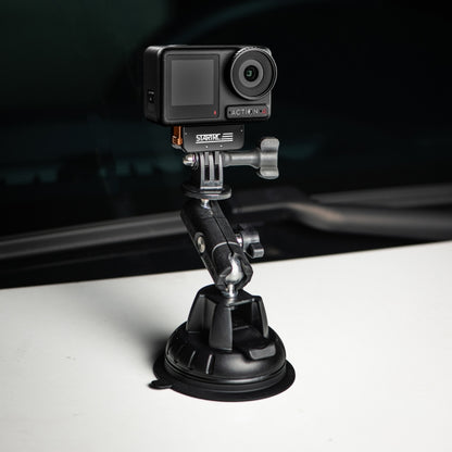 For DJI Osmo Action 4 / 3 STARTRC Metal Quick Adapter Magnetic Foldable Extension Bracket, For DJI Osmo Action 4 / 3 Metal