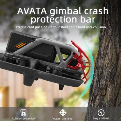 For DJI Avata BRDRC Gimbal Lens Anti-collision Aluminum Alloy Guard Bumper