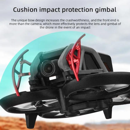 For DJI Avata BRDRC Gimbal Lens Anti-collision Aluminum Alloy Guard Bumper