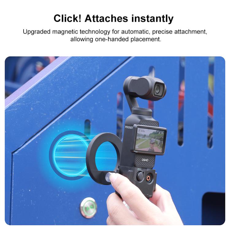 Magnetic Ring Base Mount with 1/4 inch Adapter, Magnetic Base with 1/4 inch Adapter