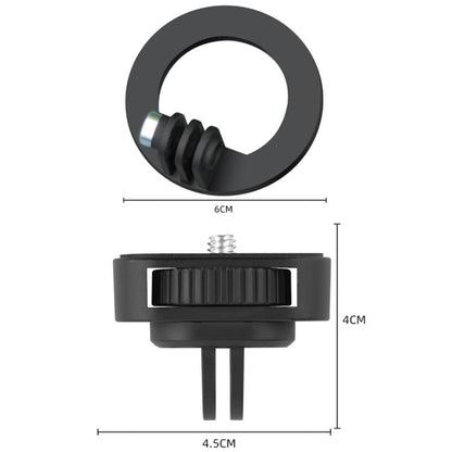 Magnetic Ring Base Mount with 1/4 inch Adapter, Magnetic Base with 1/4 inch Adapter