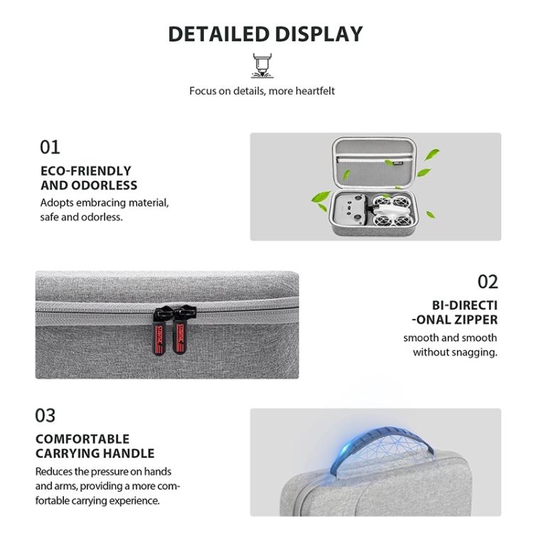 For DJI Neo STARTRC Shoulder Nylon Storage Bag Handbag, For DJI Neo Nylon