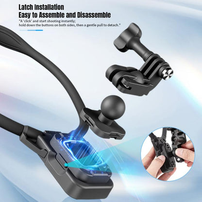 STARTRC Lazy Neck Bracket V3 POV View Mount with Chest Strap, POV View Mount with Chest Strap