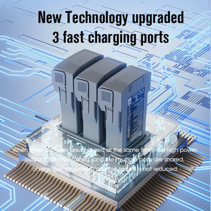 For DJI Mini 3 Pro STARTRC 3 in 1 Charging Butler Battery Charger