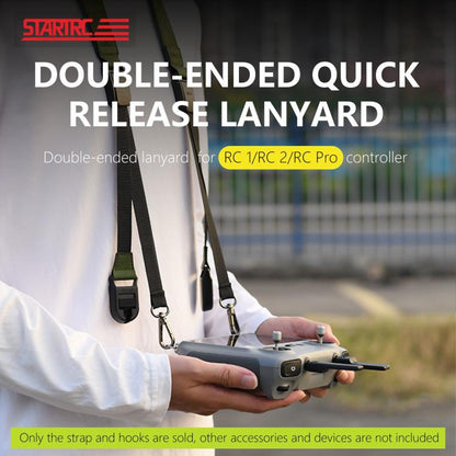 For DJI RC / RC 2 / RC Pro STARTRC QuickLink Double-Ended Neck Strap