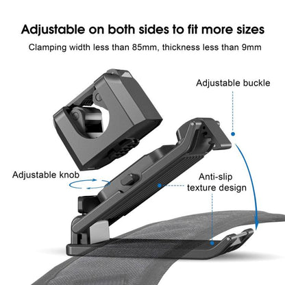 STARTRC Quick-Release Backpack Mount Clip Bracket for Selfie Stick or Action Camera, Quick-Release Clip