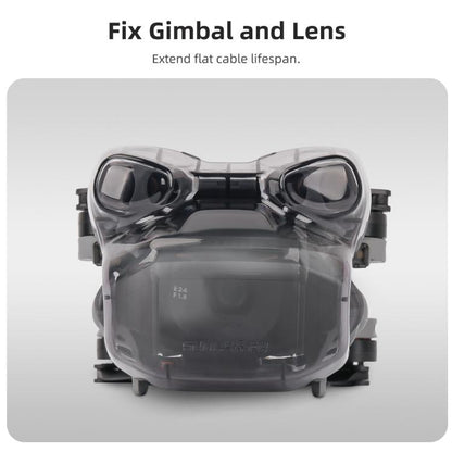 For DJI Mini 5 Pro Sunnylife Integrated Gimbal Protector Cover Transparent Lens Cap Vision System Protector, For DJI Mini 5 Pro