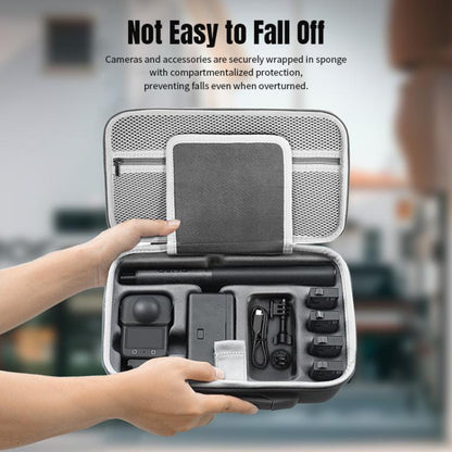 For DJI Osmo 360 STARTRC Full Kit Portable Handbag Shoulder PU Storage Bag, For DJI Osmo 360 PU