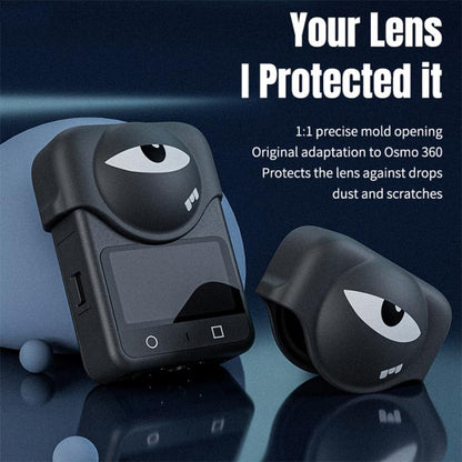 For DJI Osmo 360 Camera Silicone Lens Cap Lens Cover, Silicone Lens Cap