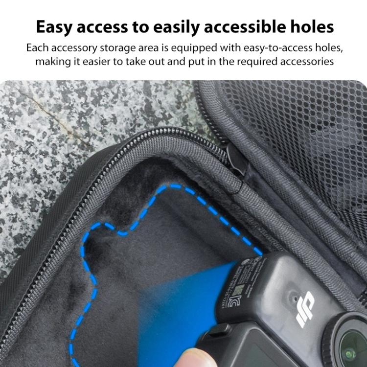 For DJI Osmo Nano STARTRC Portable Carrying Box Mini Combo PU Bag, For DJI Osmo Nano