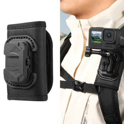 STARTRC Hook And Loop Fastener Universal Backpack Clip Mount, Backpack Clip