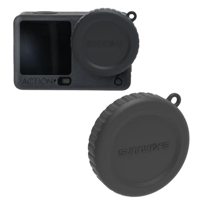 For DJI Osmo Action 6 Sunnylife Silicone Scratch-Proof Camera Lens Protective Cover, For DJI Osmo Action 6