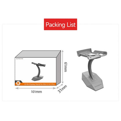 For DJI Mini 5 Pro / 4 Pro / 3 Pro Sunnylife Desktop Display Stand Drone Mount Exhibition Base Bracket, For DJI Mini 5 Pro / 4 Pro / 3 Pro