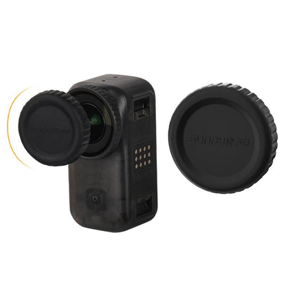 For DJI Osmo 360 Sunnylife Silicone Lens Cover Scratch-Proof Camera Cover Protector Protective Lens Guard Protector, For DJI Osmo 360