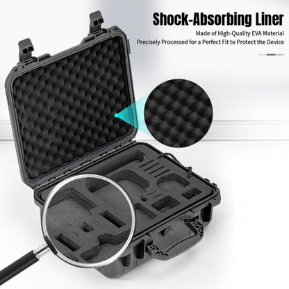 For DJI Osmo Action 6 STARTRC Waterproof EVA ABS Dual-layer Suitcase Storage Box, For DJI Osmo Action 6