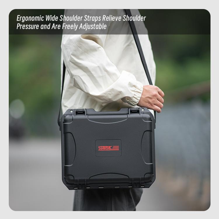 For DJI Osmo Action 6 STARTRC Waterproof EVA ABS Dual-layer Suitcase Storage Box, For DJI Osmo Action 6