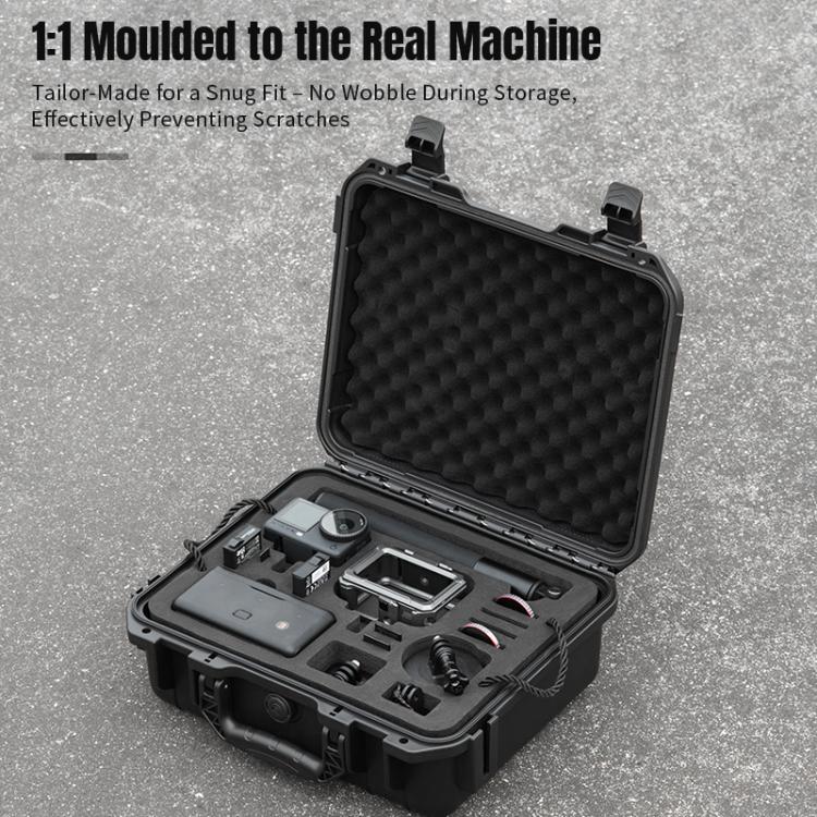 For DJI Osmo Action 6 STARTRC Waterproof EVA ABS Dual-layer Suitcase Storage Box, For DJI Osmo Action 6