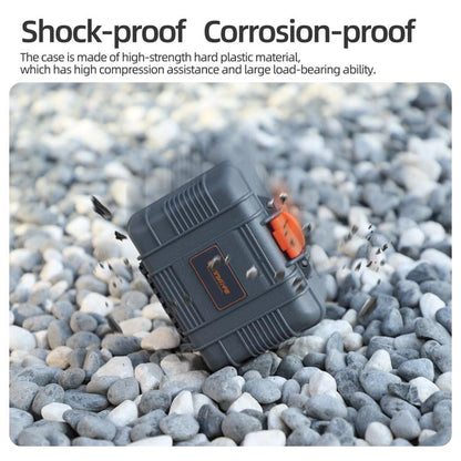 For DJI Osmo Action 6 Sunnylife Mini Travel Box Waterproof Carrying Box Shock-proof Hard Shell, For DJI Osmo Action 6
