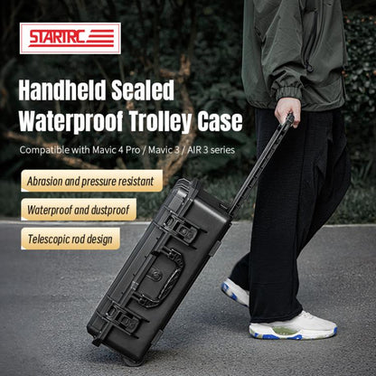 Portable Box Sealed Waterproof Trolley Suitcase For DJI Mavic 4 Pro / Mavic 3 / Air 3, For DJI Mavic 4 Pro / Mavic 3 / Air 3