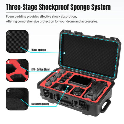 Portable Box Sealed Waterproof Trolley Suitcase For DJI Mavic 4 Pro / Mavic 3 / Air 3, For DJI Mavic 4 Pro / Mavic 3 / Air 3