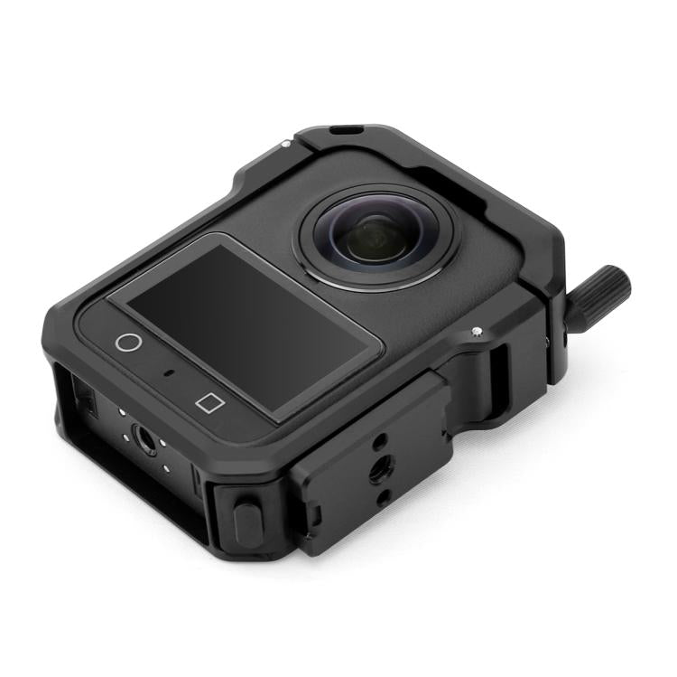 For DJI Osmo 360 YELANGU Metal Protective Cage Expansion Frame with Horizontal Mount Base, For DJI Osmo 360 Cage with Horizontal Mount Base