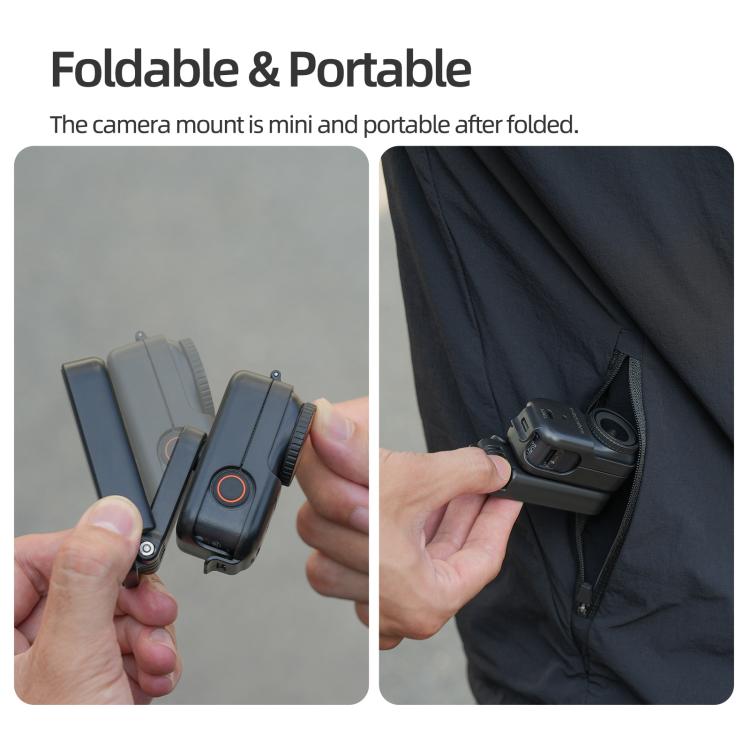 For DJI Osmo Nano Sunnylife Magnetic Mount 360 Degreee Rotation Angles Adjustable Tabletop Base Bracket, Magnetic Mount
